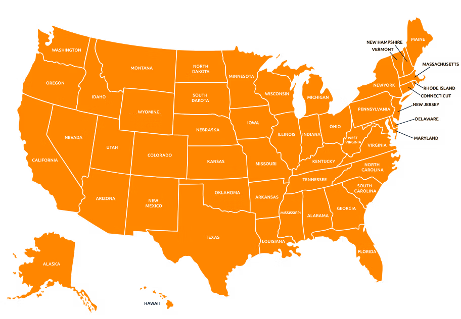 usa map